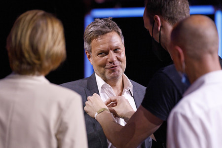Robert Habeck auf der lit.Cologne 2021 in Köln