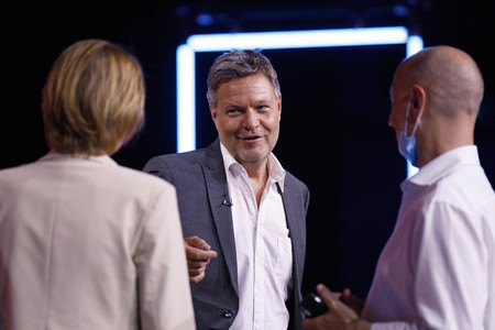 Robert Habeck auf der lit.Cologne 2021 in Köln