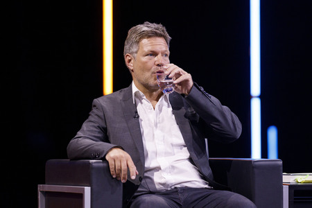 Robert Habeck auf der lit.Cologne 2021 in Köln