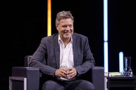 Robert Habeck auf der lit.Cologne 2021 in Köln