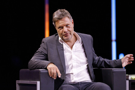 Robert Habeck auf der lit.Cologne 2021 in Köln
