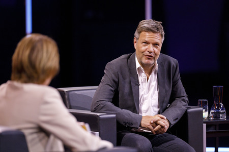 Robert Habeck auf der lit.Cologne 2021 in Köln