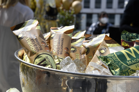 Presseevent zur neuen Magnum-Kampagne in Berlin