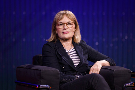 Susanne Abel auf der lit.Cologne 2021 in Köln