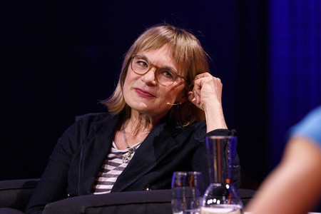 Susanne Abel auf der lit.Cologne 2021 in Köln