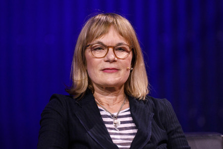 Susanne Abel auf der lit.Cologne 2021 in Köln