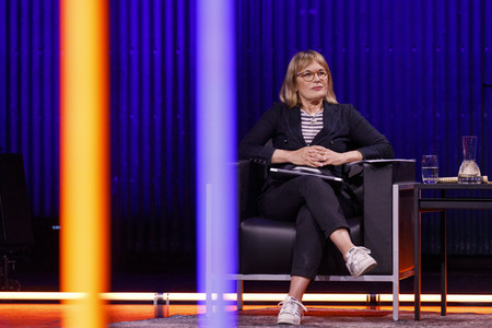 Susanne Abel auf der lit.Cologne 2021 in Köln