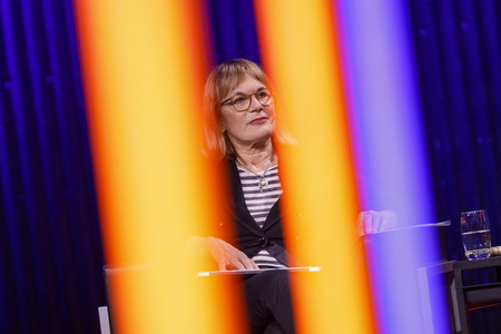 Susanne Abel auf der lit.Cologne 2021 in Köln