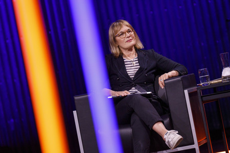 Susanne Abel auf der lit.Cologne 2021 in Köln