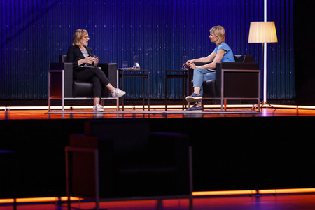 Susanne Abel auf der lit.Cologne 2021 in Köln