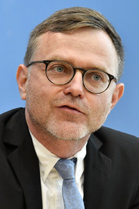 Regierungspressekonferenz zum aktuellen Corona-Sachstand in Berlin