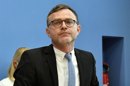 Regierungspressekonferenz zum aktuellen Corona-Sachstand in Berlin