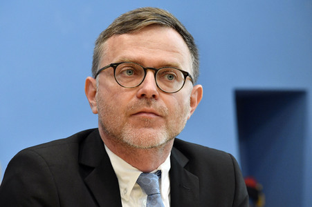 Regierungspressekonferenz zum aktuellen Corona-Sachstand in Berlin