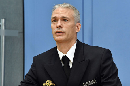 Regierungspressekonferenz zum aktuellen Corona-Sachstand in Berlin