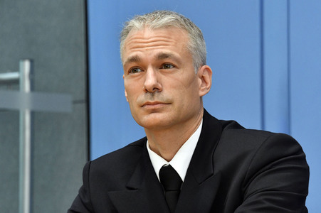 Regierungspressekonferenz zum aktuellen Corona-Sachstand in Berlin