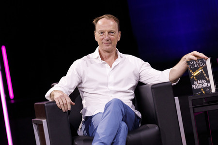 Marc Elsberg auf der lit.Cologne 2021 in Köln