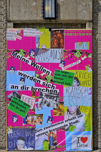 'Krieg und Disko'  in der Volksbühne Berlin