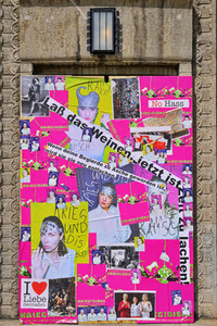 'Krieg und Disko'  in der Volksbühne Berlin