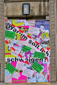 'Krieg und Disko'  in der Volksbühne Berlin