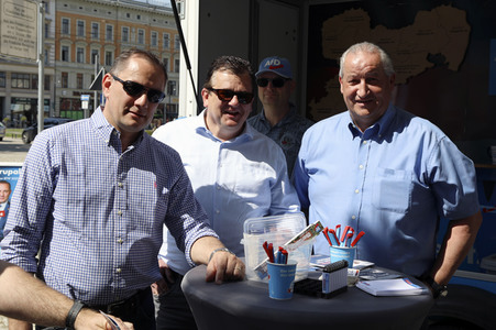 Walhkampfveranstlatung der AfD in Görlitz