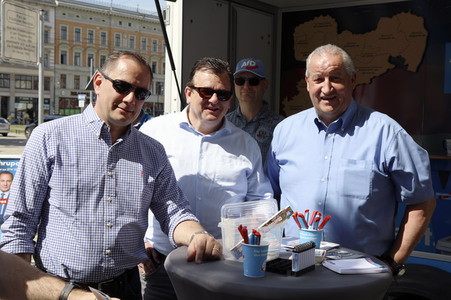 Walhkampfveranstlatung der AfD in Görlitz
