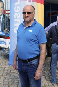 Walhkampfveranstlatung der AfD in Görlitz