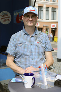 Walhkampfveranstlatung der AfD in Görlitz