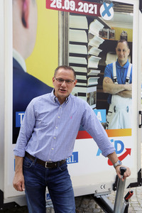 Walhkampfveranstlatung der AfD in Görlitz