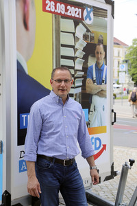 Walhkampfveranstlatung der AfD in Görlitz