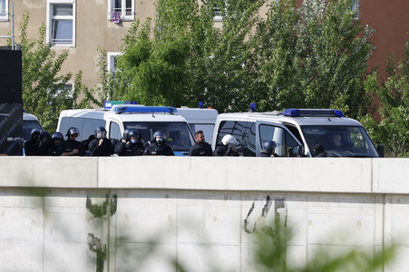 Besetzung der A100-Baustelle in Berlin