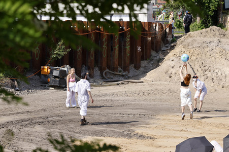 Besetzung der A100-Baustelle in Berlin