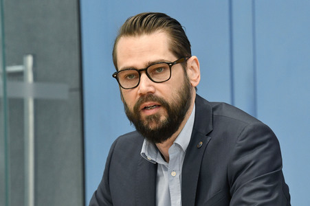 Regierungspressekonferenz zum aktuellen Corona-Sachstand in Berlin