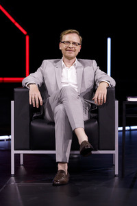 Markus Gabriel und Gert Scobel auf der lit.Cologne 2021 in Köln