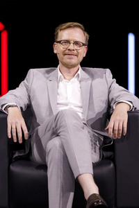 Markus Gabriel und Gert Scobel auf der lit.Cologne 2021 in Köln