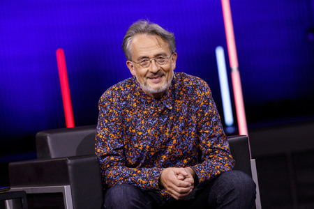 Markus Gabriel und Gert Scobel auf der lit.Cologne 2021 in Köln