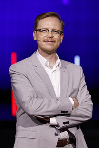 Markus Gabriel und Gert Scobel auf der lit.Cologne 2021 in Köln