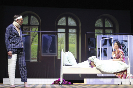 Theaterprobe 'Laat uns Frünnen blieven' in Hamburg