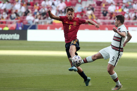 Freundschafts-Länderspiel Spanien vs. Portugal in Madrid