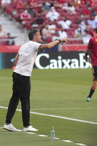 Freundschafts-Länderspiel Spanien vs. Portugal in Madrid