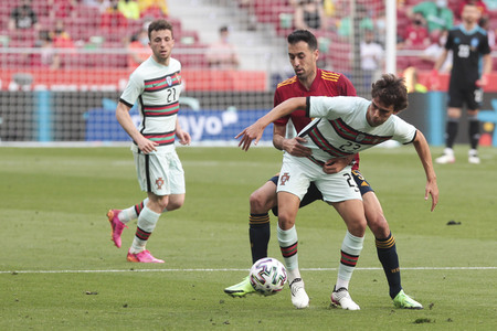 Freundschafts-Länderspiel Spanien vs. Portugal in Madrid