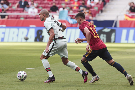 Freundschafts-Länderspiel Spanien vs. Portugal in Madrid