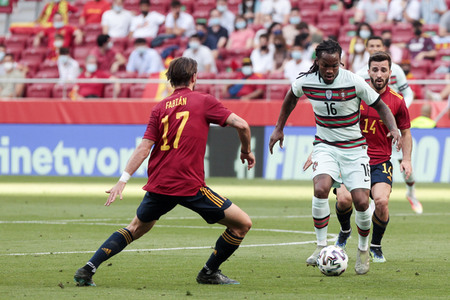 Freundschafts-Länderspiel Spanien vs. Portugal in Madrid