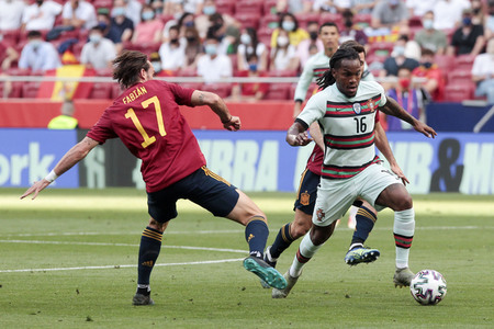 Freundschafts-Länderspiel Spanien vs. Portugal in Madrid