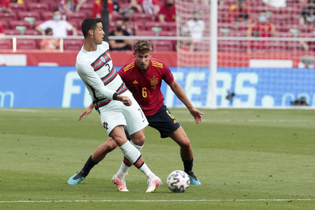 Freundschafts-Länderspiel Spanien vs. Portugal in Madrid