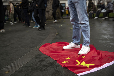 Tian’anmen-Massaker Mahnwache in London