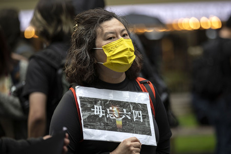 Tian’anmen-Massaker Mahnwache in London