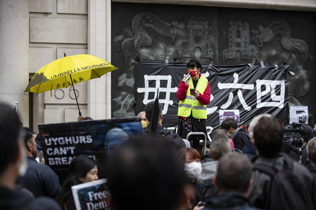 Tian’anmen-Massaker Mahnwache in London