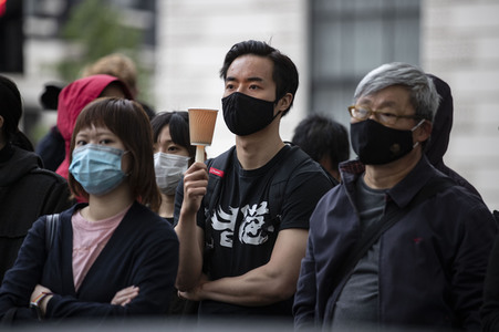 Tian’anmen-Massaker Mahnwache in London