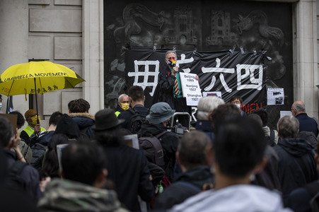 Tian’anmen-Massaker Mahnwache in London