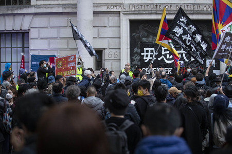 Tian’anmen-Massaker Mahnwache in London